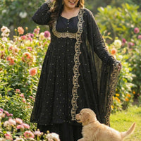 Anarkali Collection "Samaira" - Noir