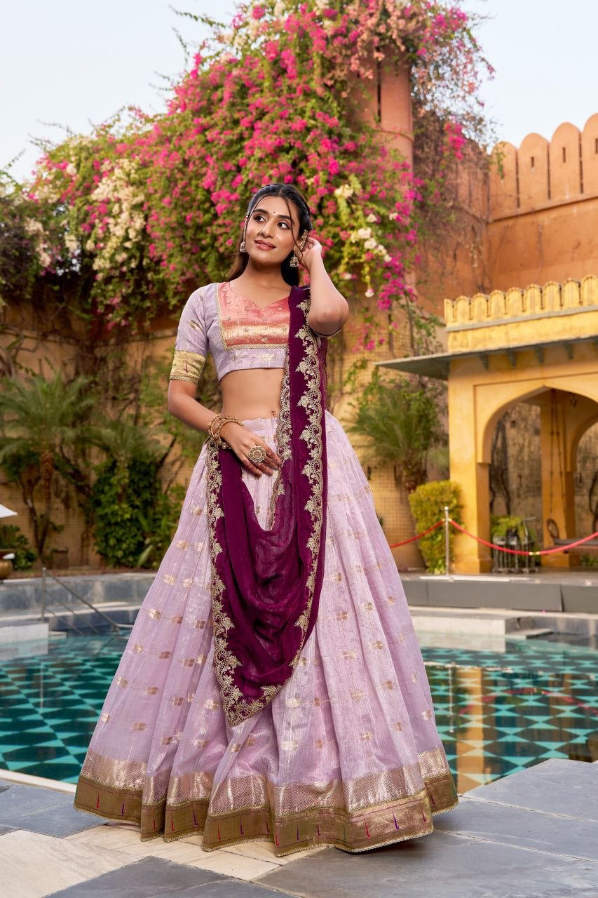 Lehenga collection "Vedaa" - Lavande