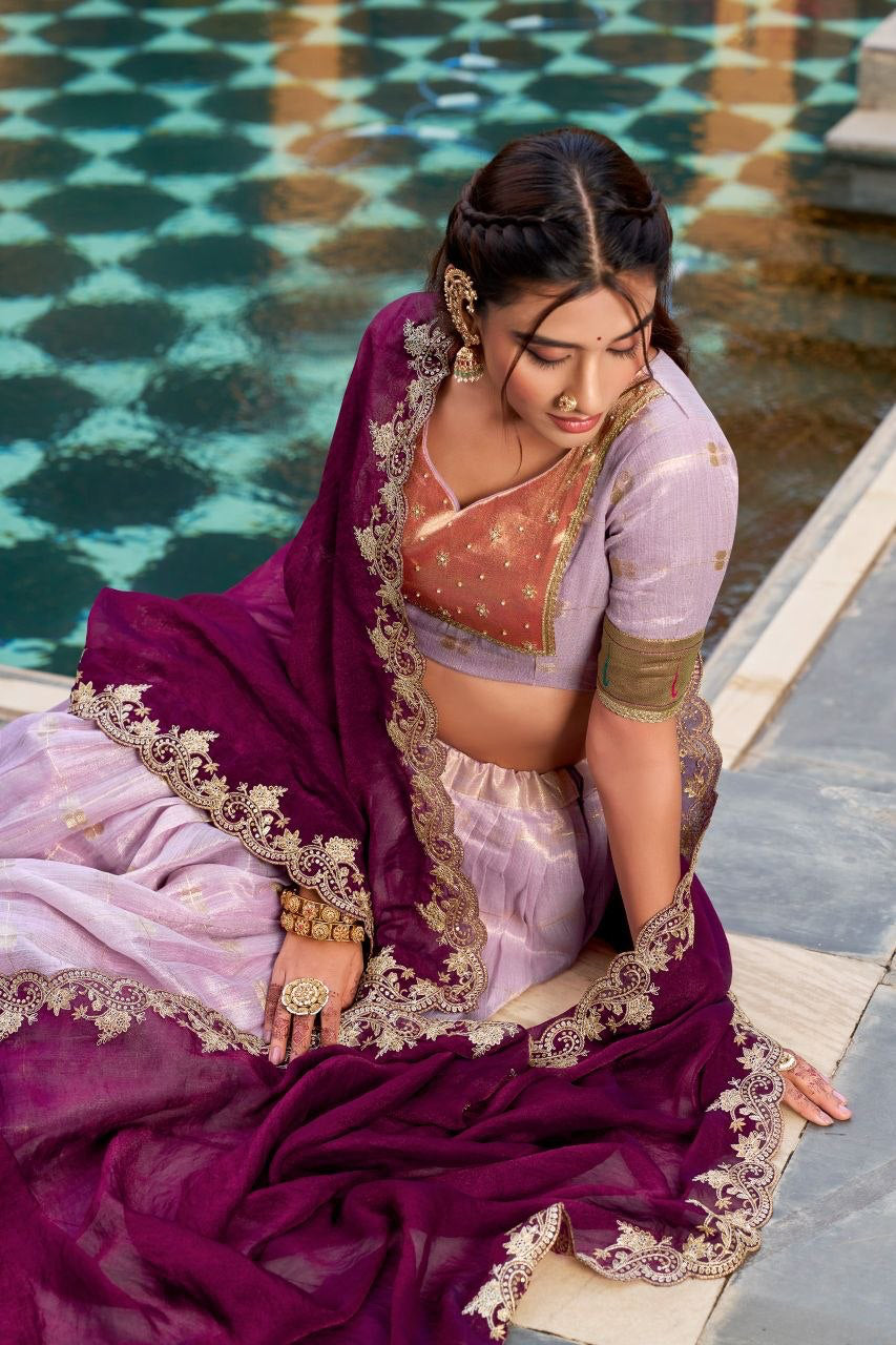 Lehenga collection "Vedaa" - Lavande