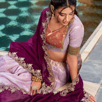 Lehenga collection "Vedaa" - Lavande