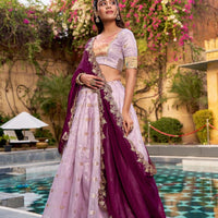 Lehenga collection "Vedaa" - Lavande