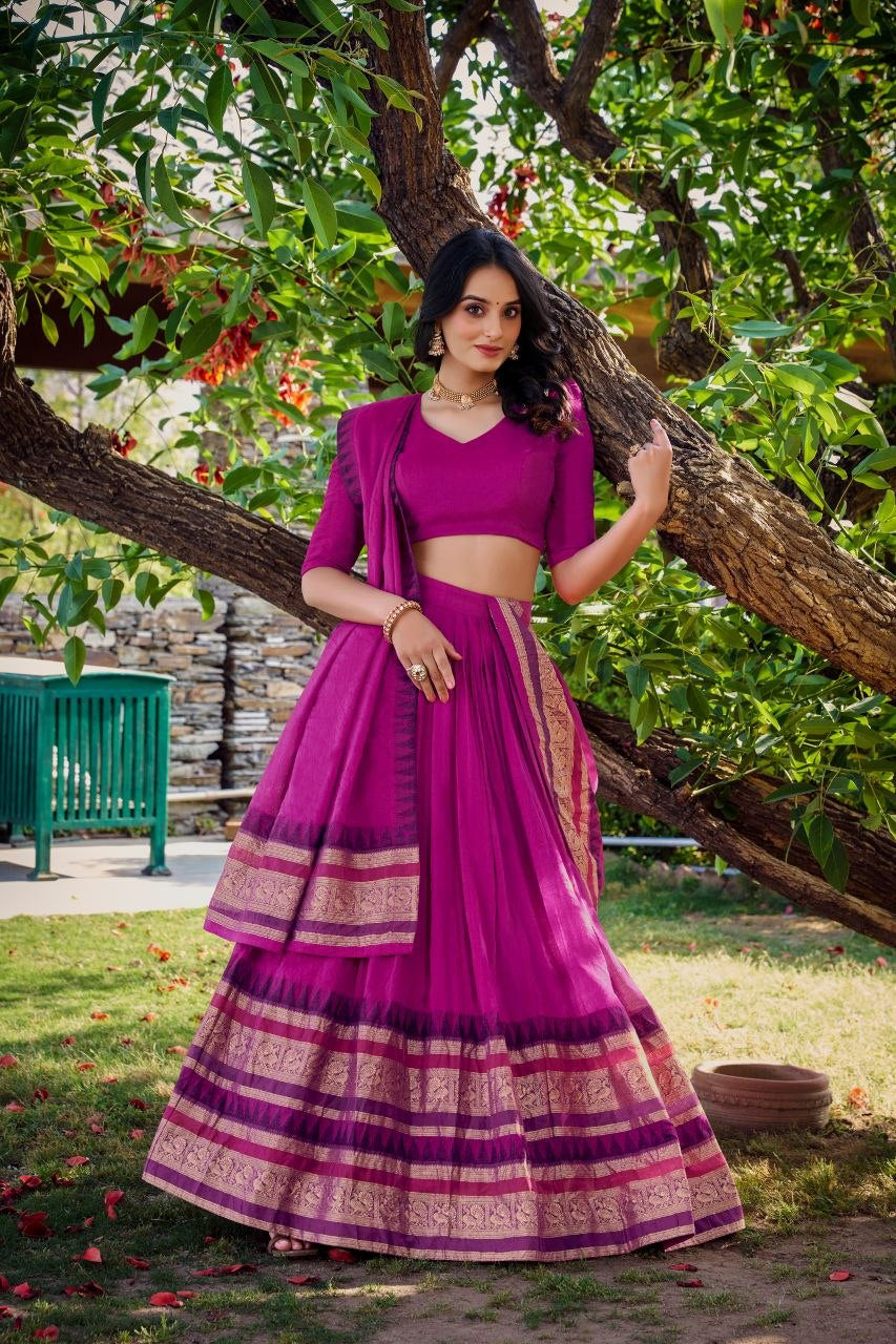 Lehenga collection "Nirupa" - Rose fuschia