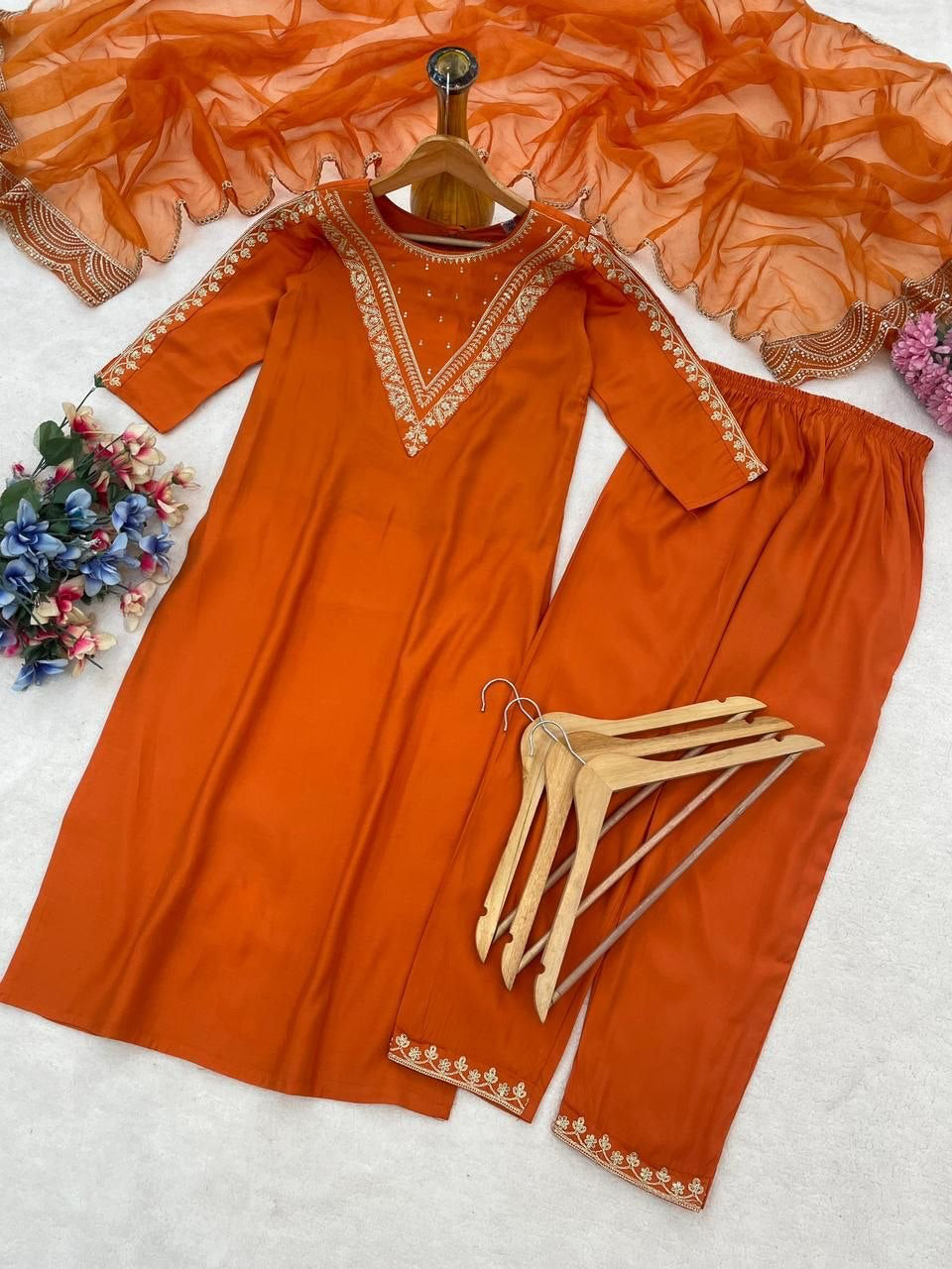 Punjabi "Shanti" - Orange