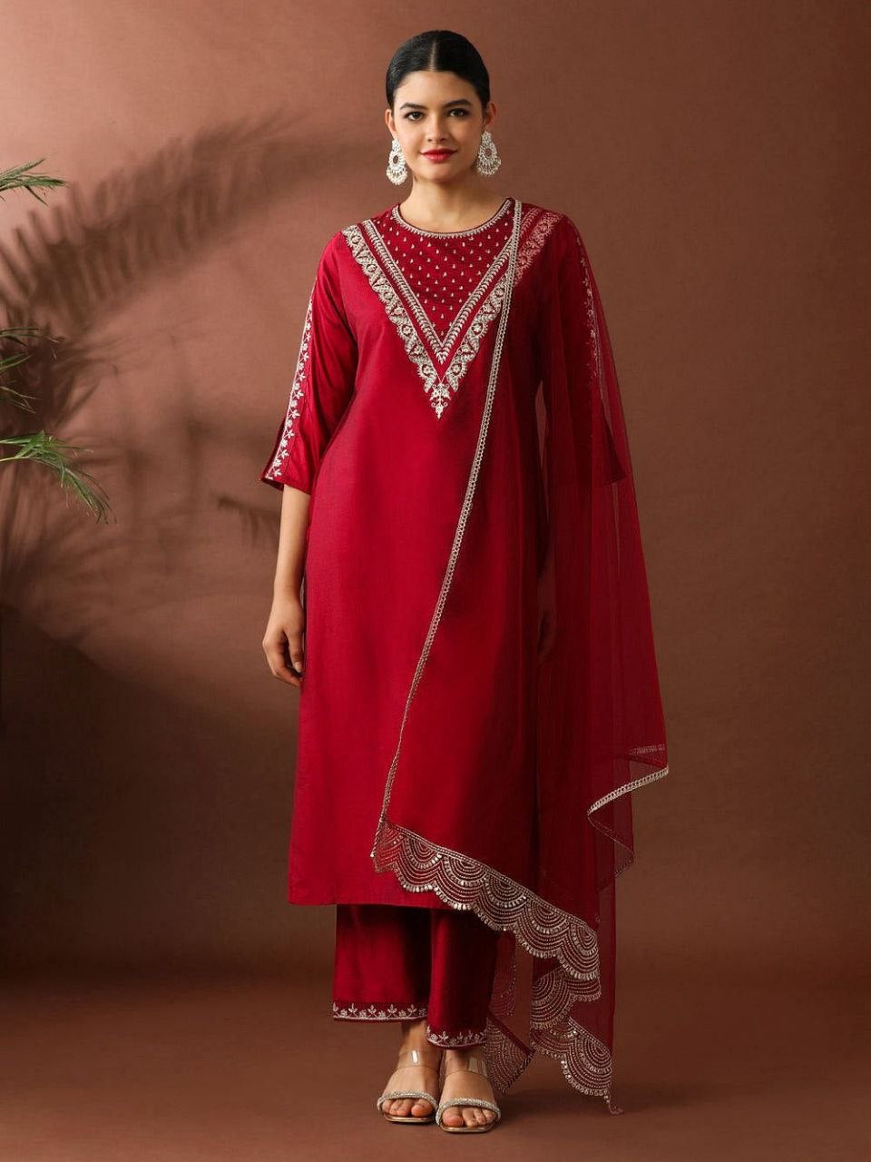 Punjabi "Shanti" - Rouge