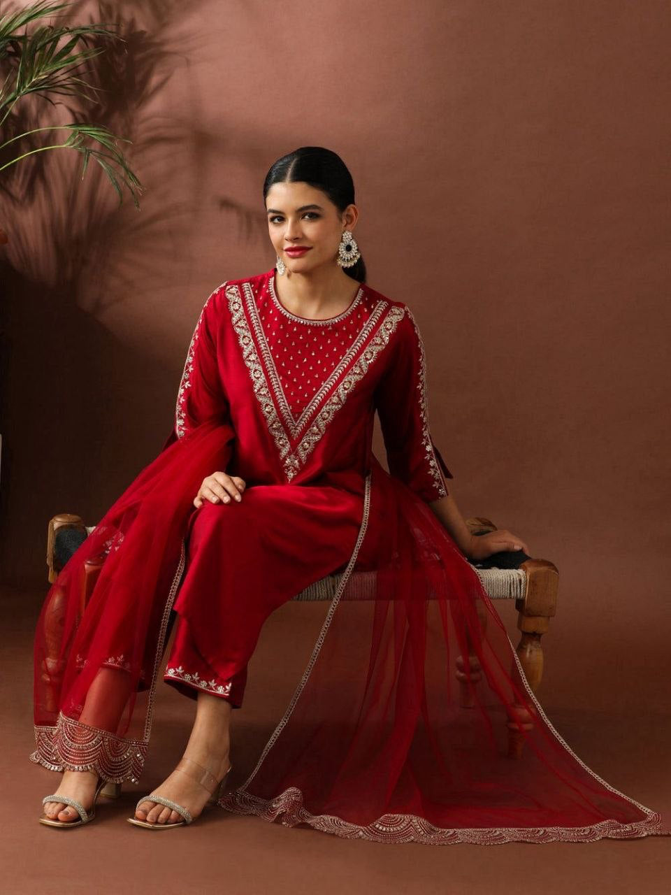 Punjabi "Shanti" - Rouge