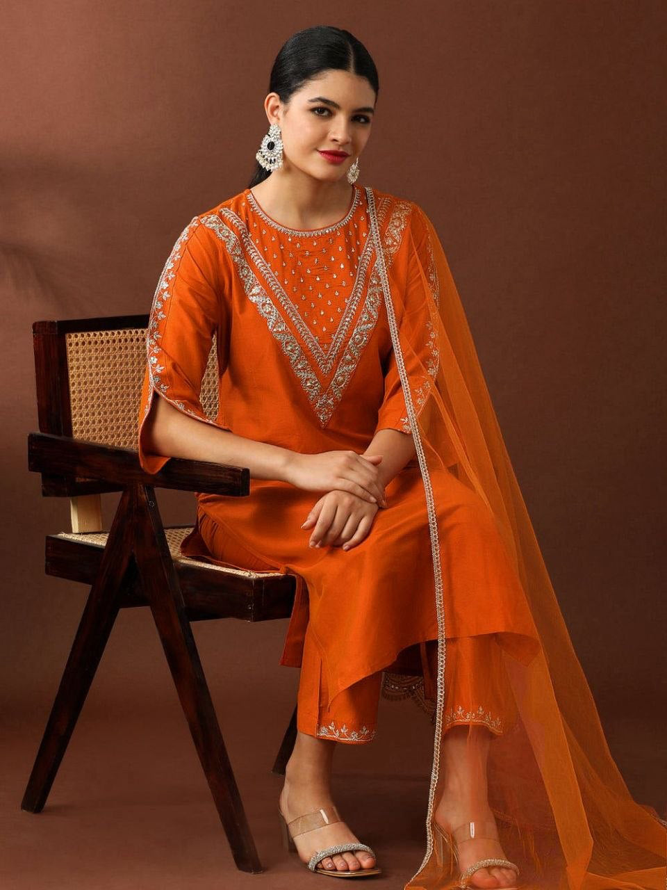 Punjabi "Shanti" - Orange