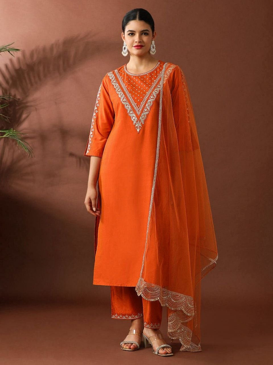 Punjabi "Shanti" - Orange