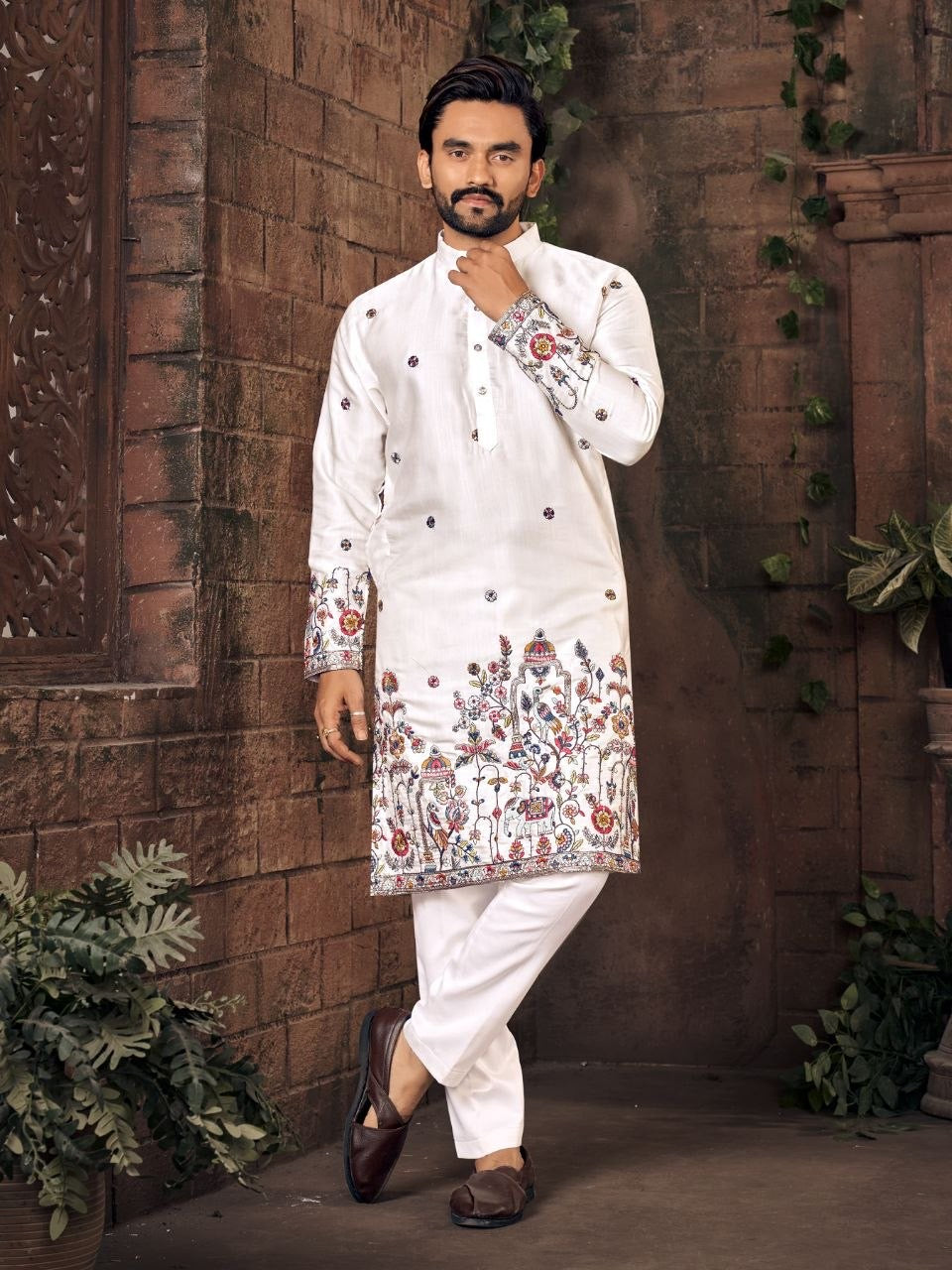 Kurta "Viknesh" - 4 coloris