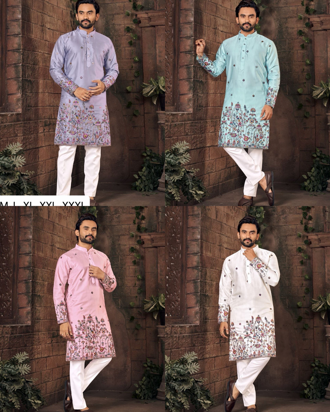 Kurta "Viknesh" - 4 coloris