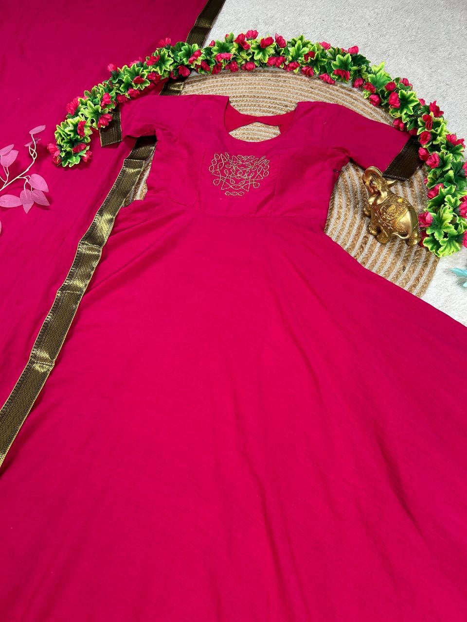 Anarkali Collection "Minaka" - Rose