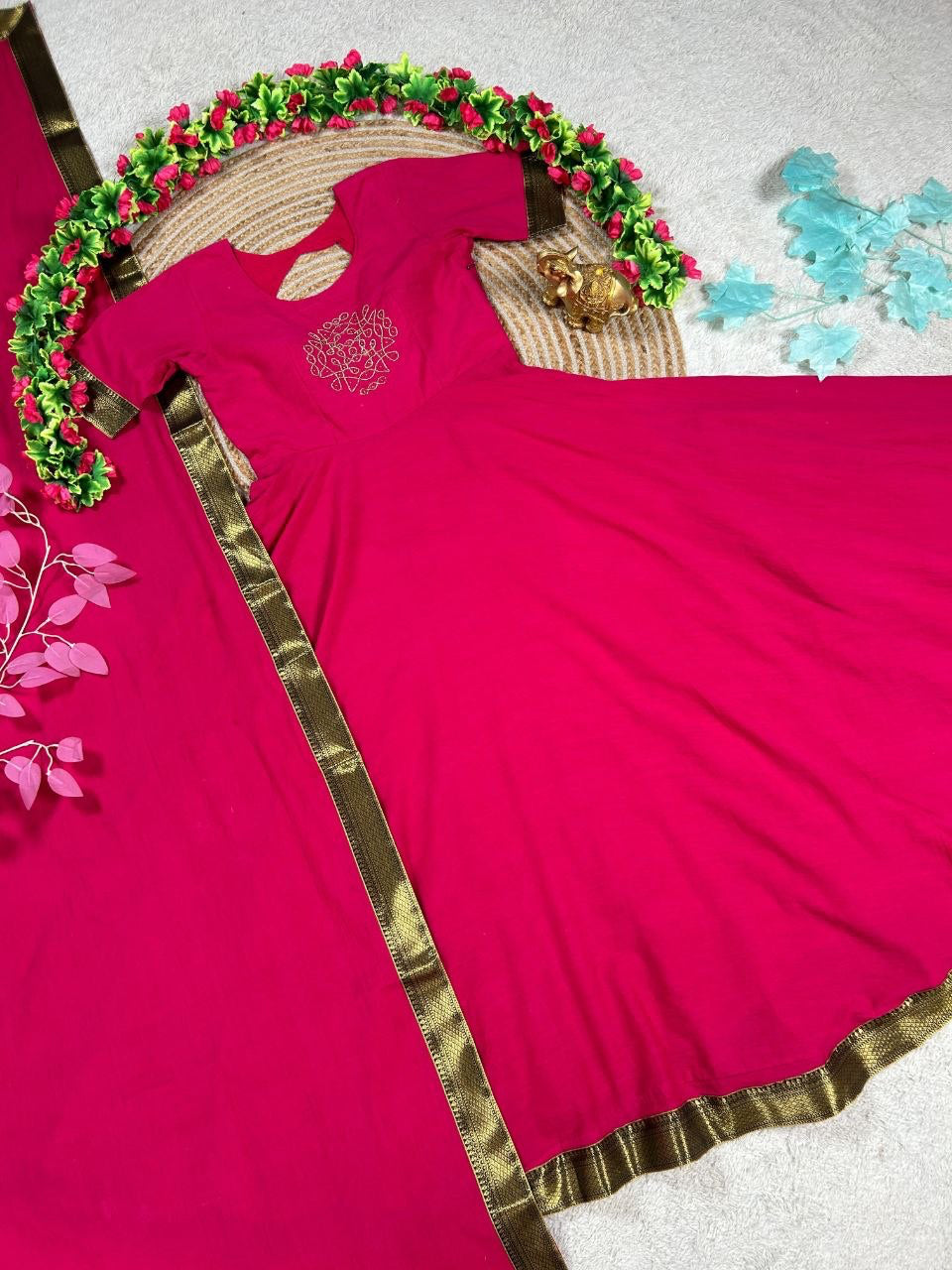 Anarkali Collection "Minaka" - Rose