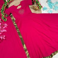 Anarkali Collection "Minaka" - Rose
