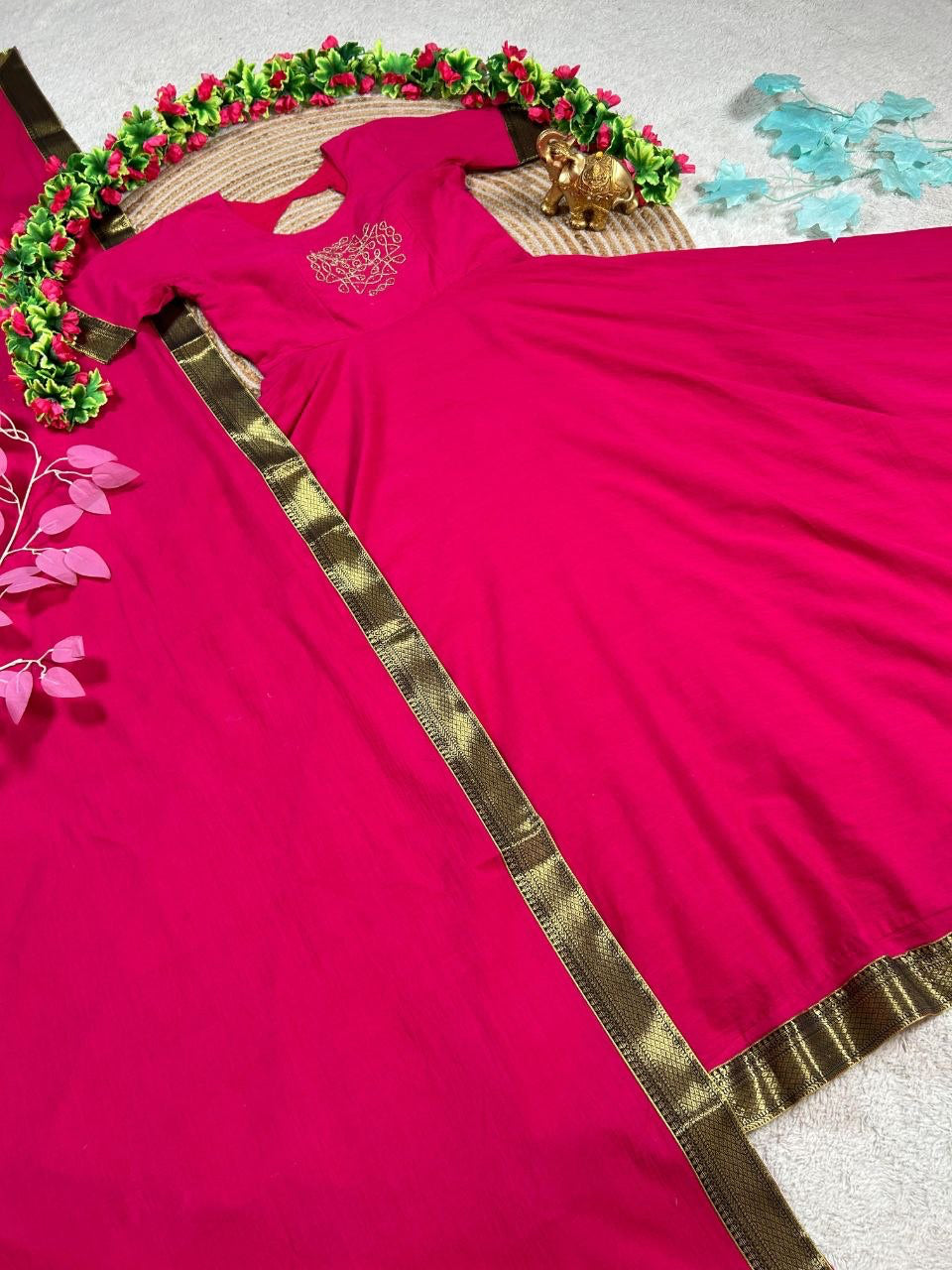 Anarkali Collection "Minaka" - Rose