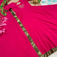 Anarkali Collection "Minaka" - Rose