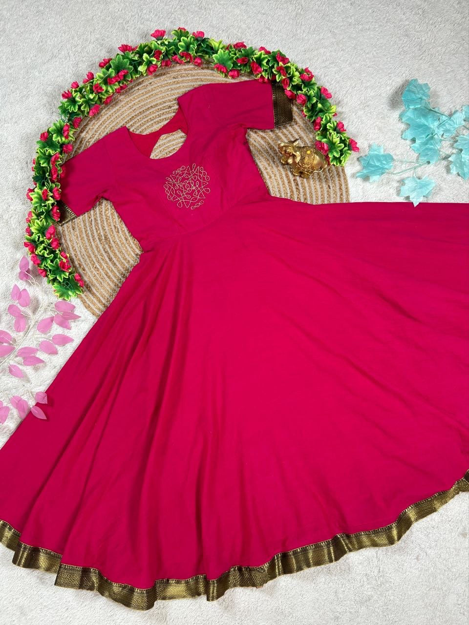 Anarkali Collection "Minaka" - Rose