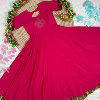 Anarkali Collection "Minaka" - Rose