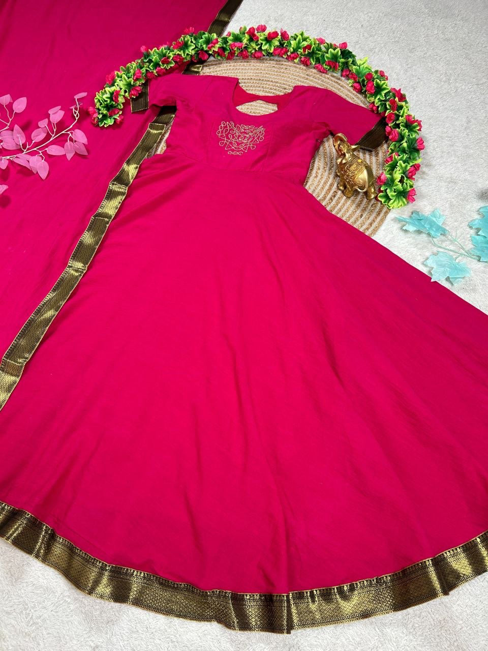 Anarkali Collection "Minaka" - Rose