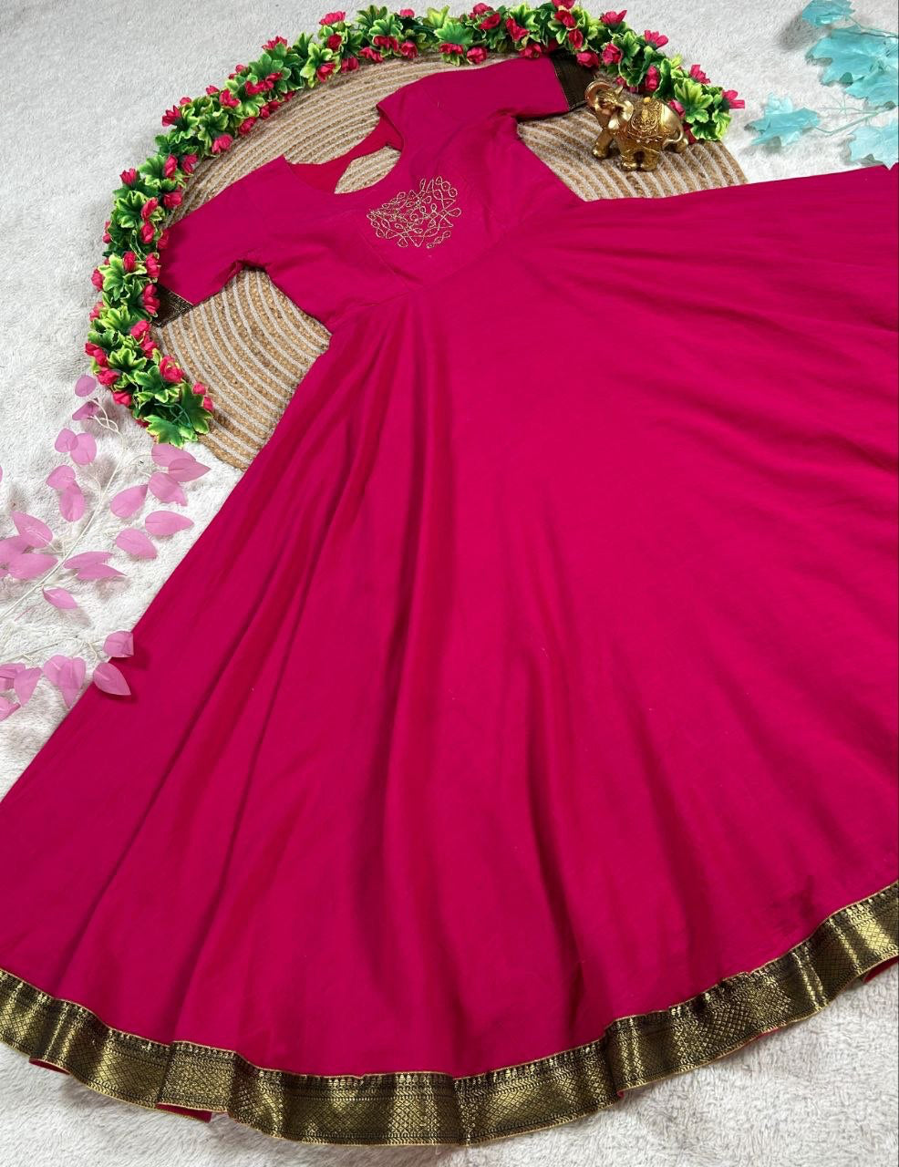 Anarkali Collection "Minaka" - Rose