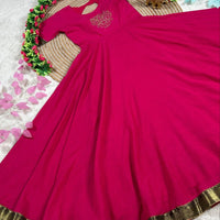 Anarkali Collection "Minaka" - Rose