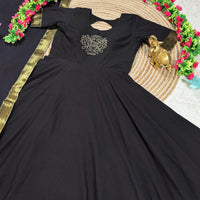 Anarkali Collection "Minaka" - Noir