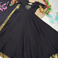Anarkali Collection "Minaka" - Noir