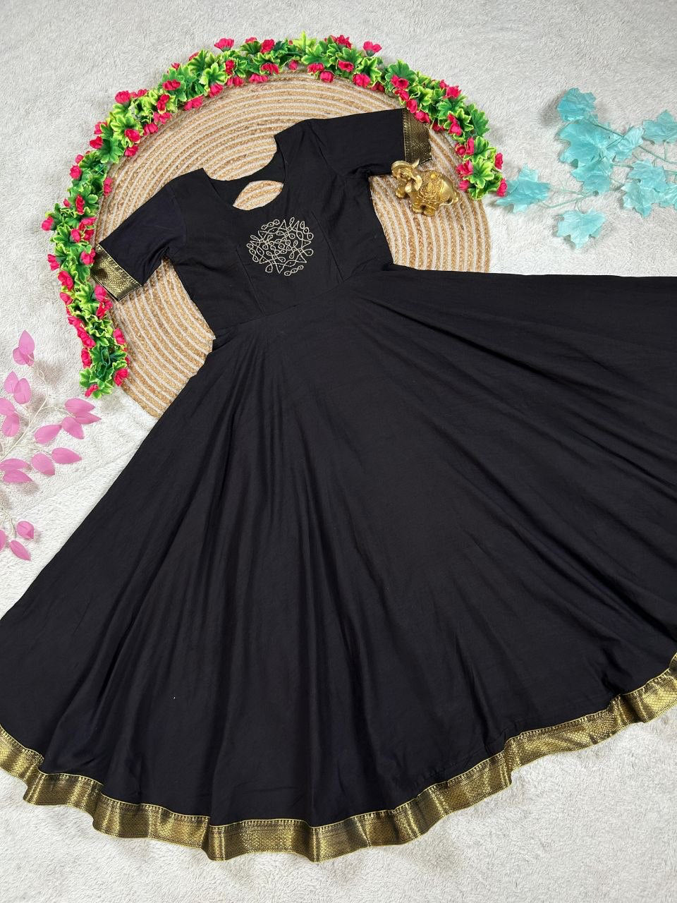 Anarkali Collection "Minaka" - Noir