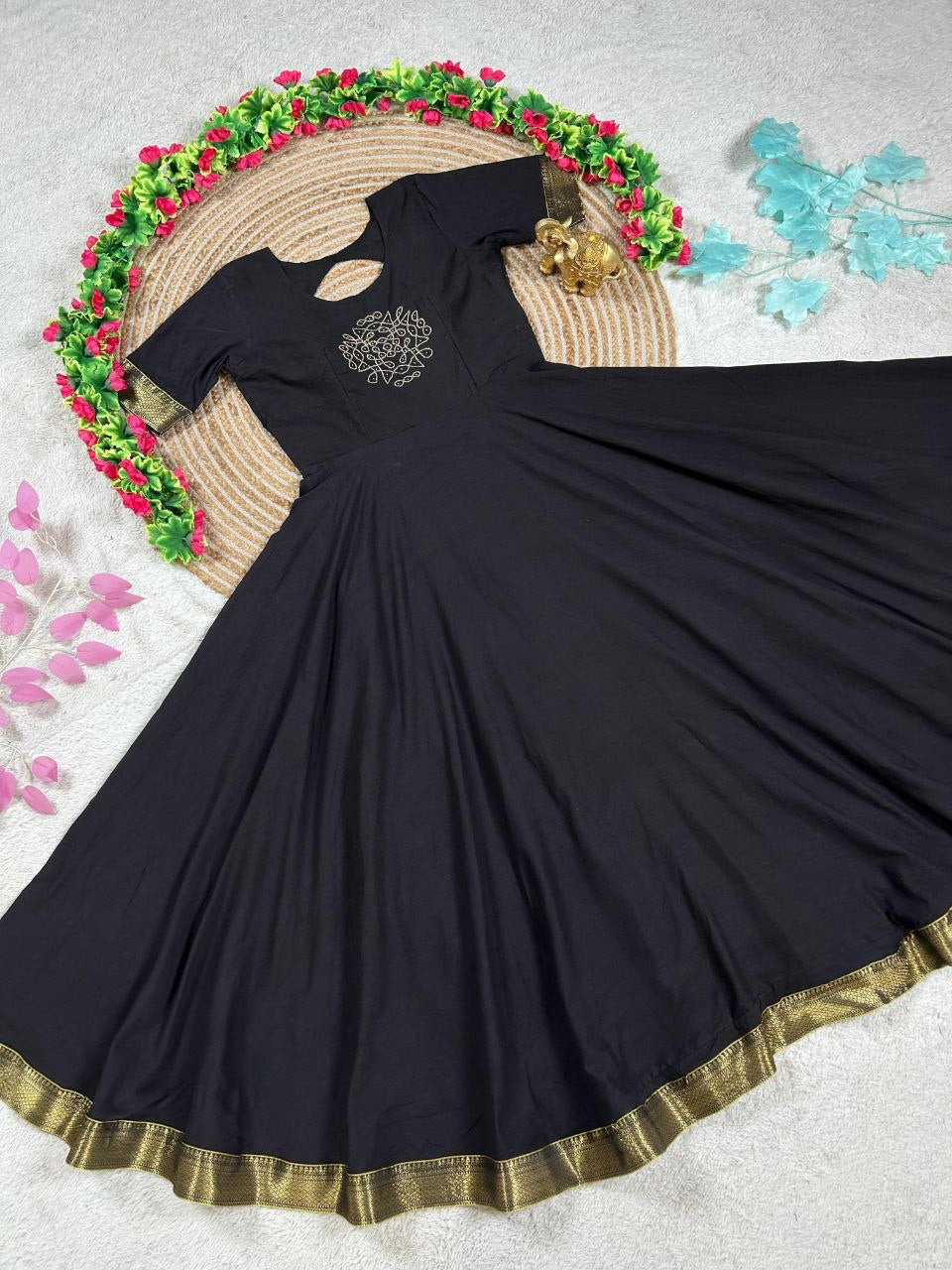 Anarkali Collection "Minaka" - Noir