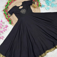 Anarkali Collection "Minaka" - Noir
