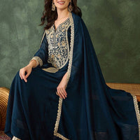 Punjabi "Faiza" - Bleu nuit