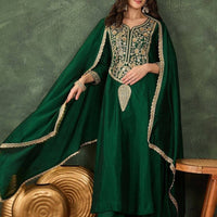 Punjabi "Faiza" - Vert Emeraude