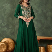 Punjabi "Faiza" - Vert Emeraude