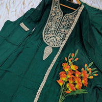 Punjabi "Faiza" - Vert Emeraude