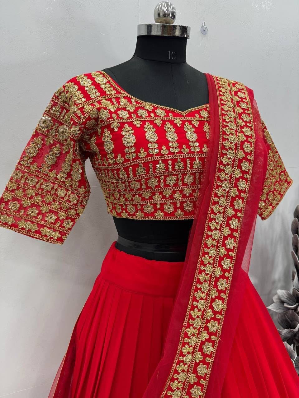Lehenga collection "Sarida" - Rouge