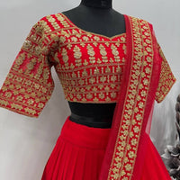 Lehenga collection "Sarida" - Rouge