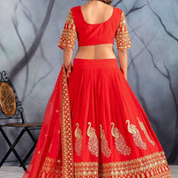 Lehenga collection "Sarida" - Rouge