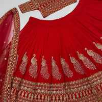 Lehenga collection "Sarida" - Rouge