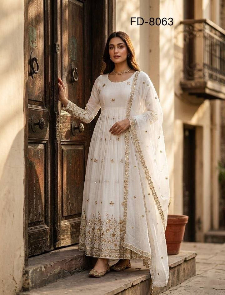 Anarkali Collection "Lighty" - Blanc
