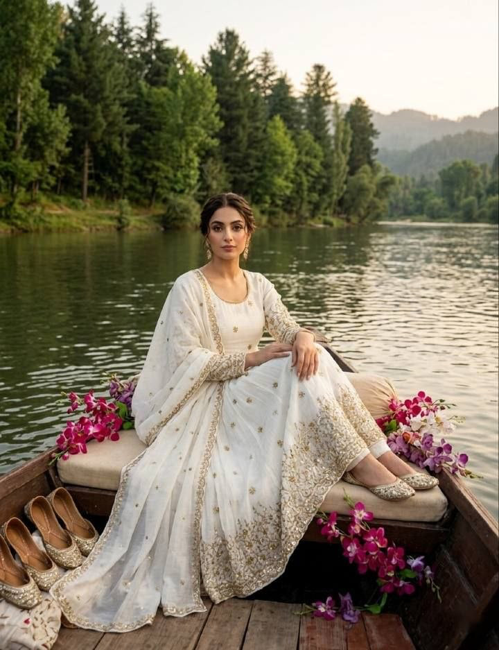Anarkali Collection "Lighty" - Blanc