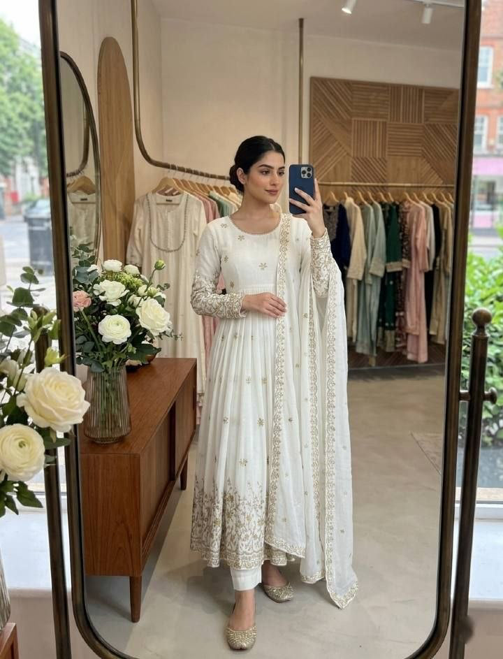 Anarkali Collection "Lighty" - Blanc