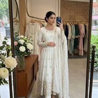 Anarkali Collection "Lighty" - Blanc