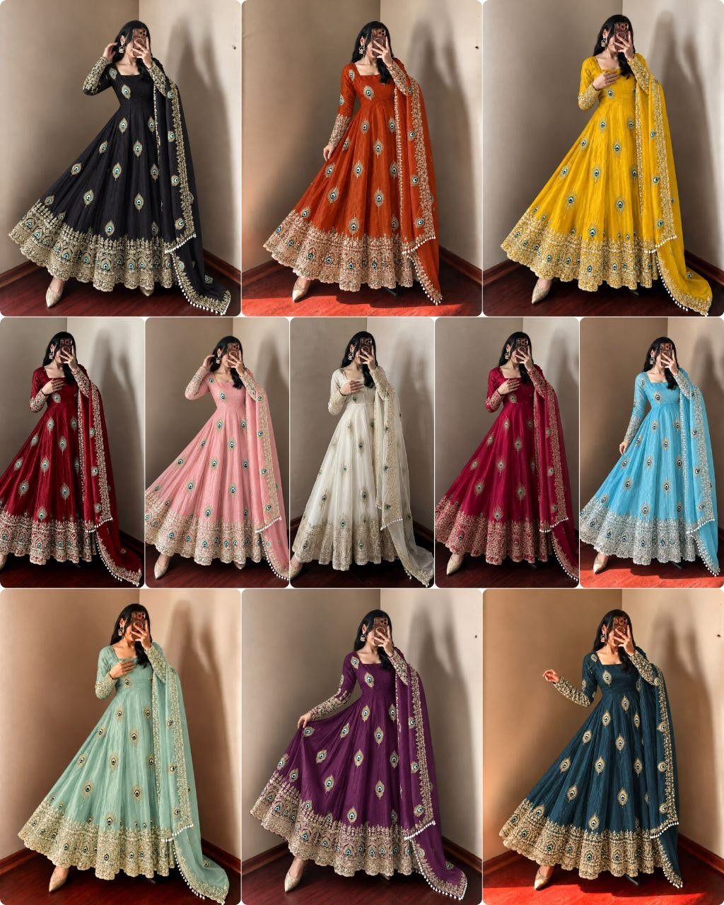 Robe Anarkali collection "Amesha"