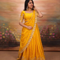 Lehenga Collection "Marigold" - Jaune