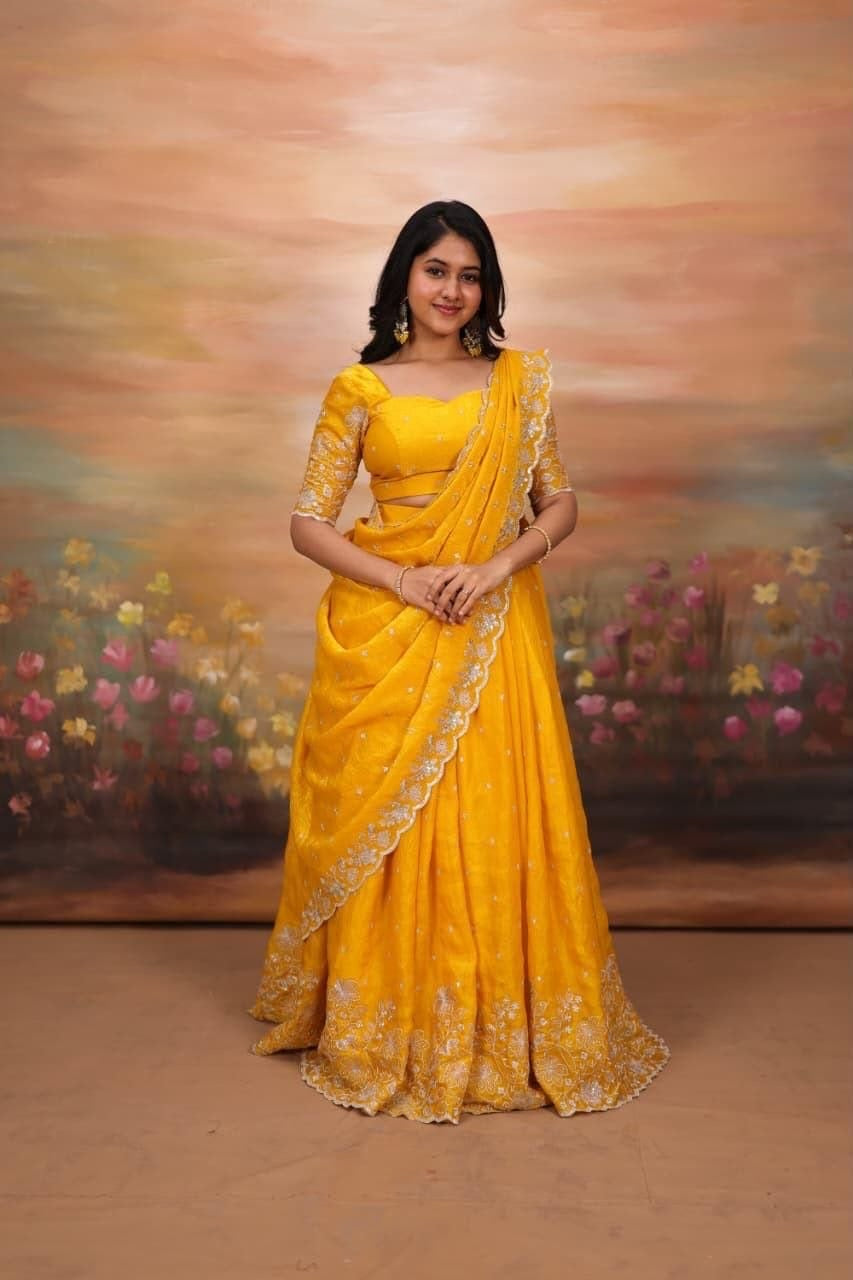 Lehenga Collection "Marigold" - Jaune