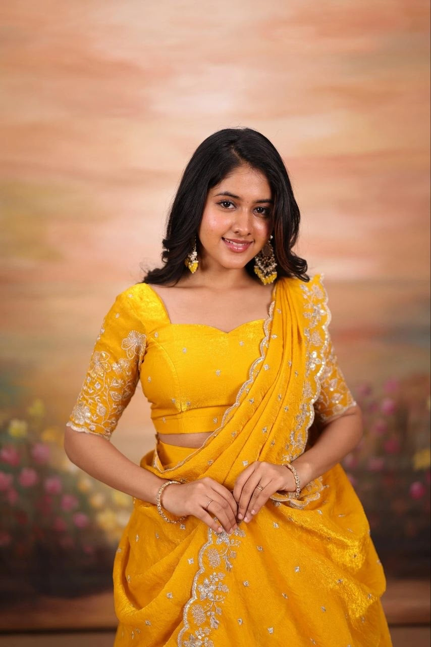 Lehenga Collection "Marigold" - Jaune