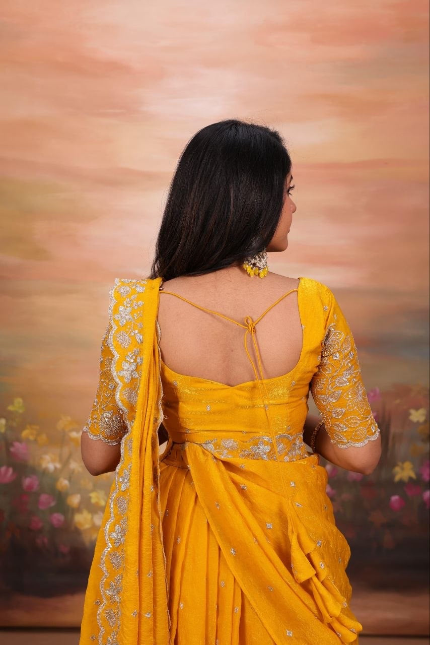 Lehenga Collection "Marigold" - Jaune