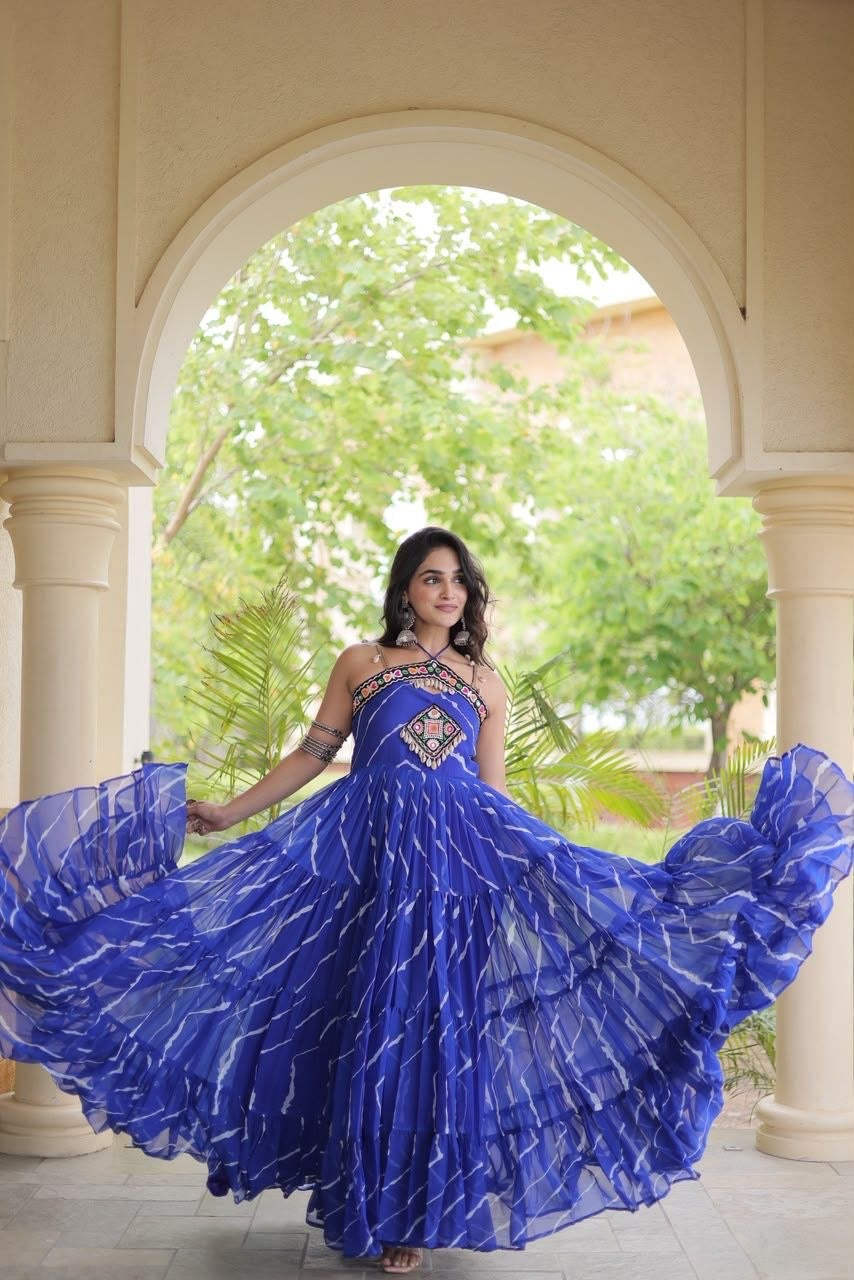 Anarkali/Robe Collection "Banita" - 4 coloris