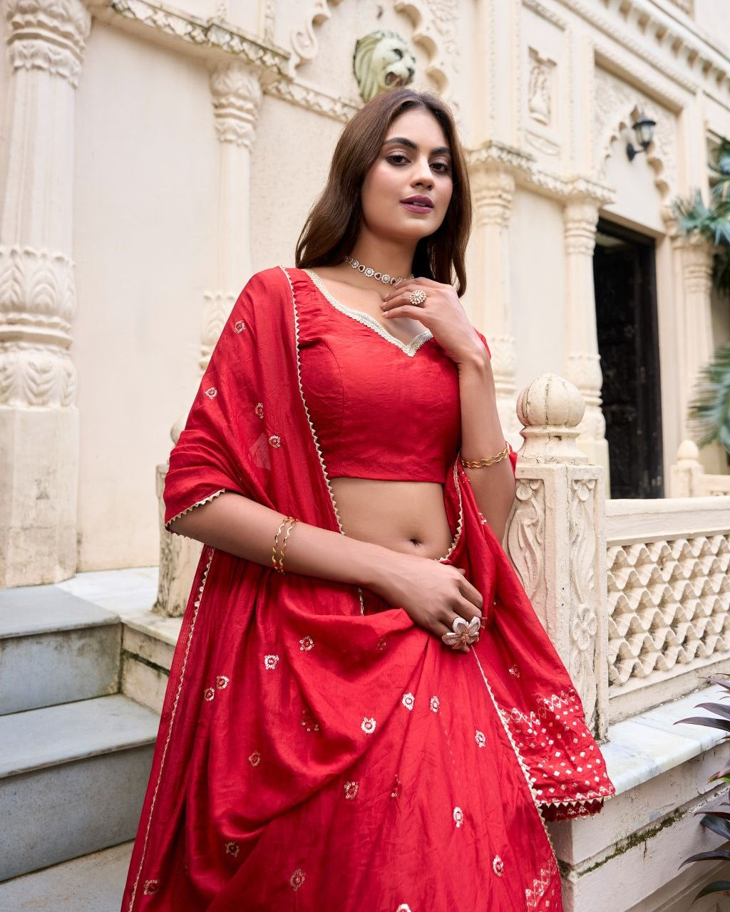 Lehenga collection "Seelana" - Rouge