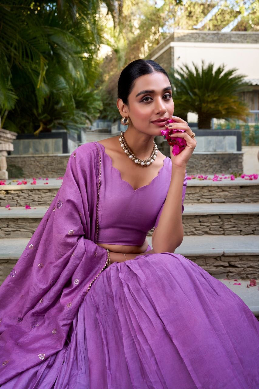 Lehenga collection "Seelana" - Lavande