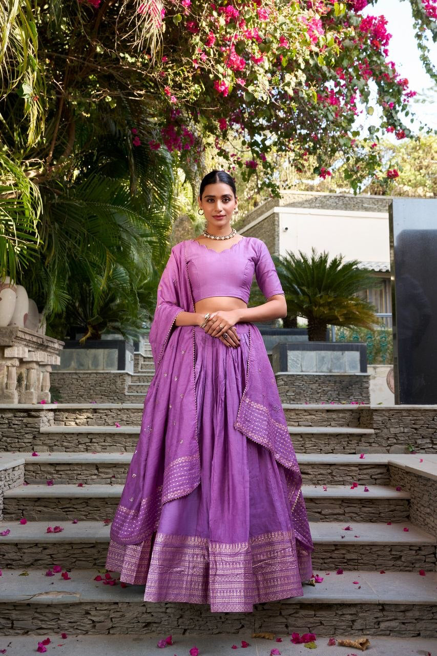 Lehenga collection "Seelana" - Lavande