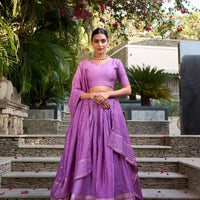 Lehenga collection "Seelana" - Lavande